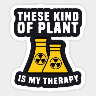 Funny nuclear plant Joke Sticker